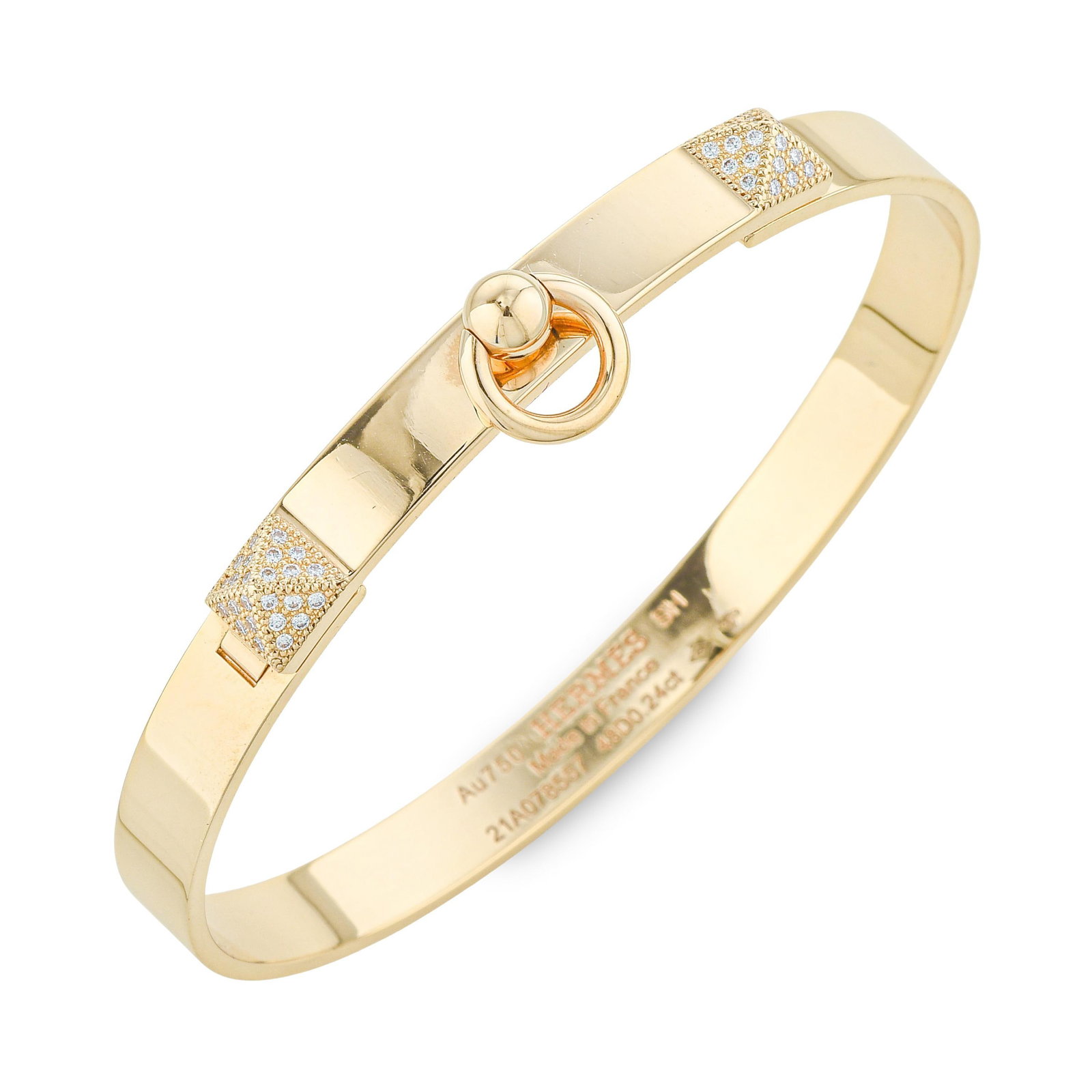 Hermes Collier de Chien Diamond Bracelet - 2