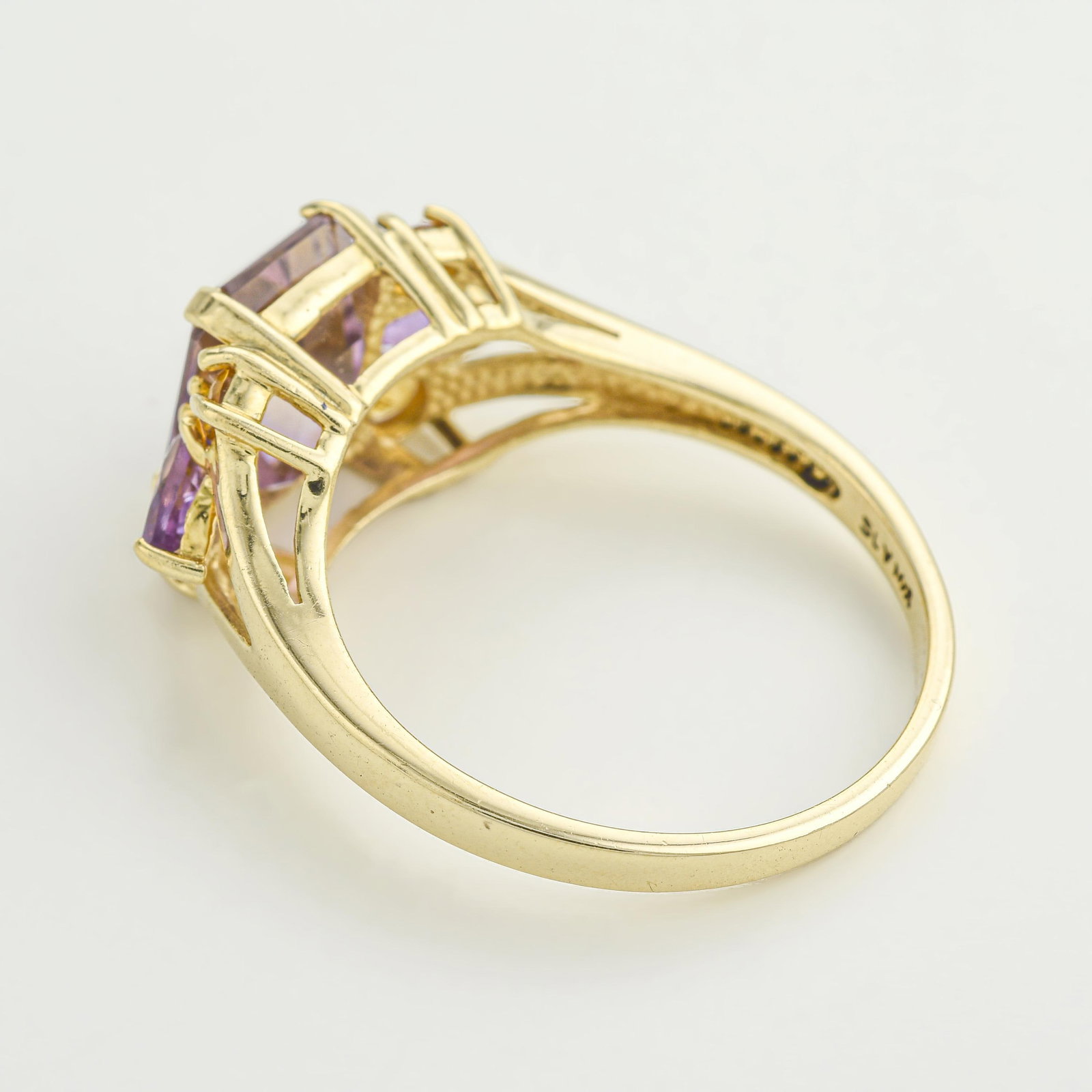 Amethyst and Citrine Ring - 2