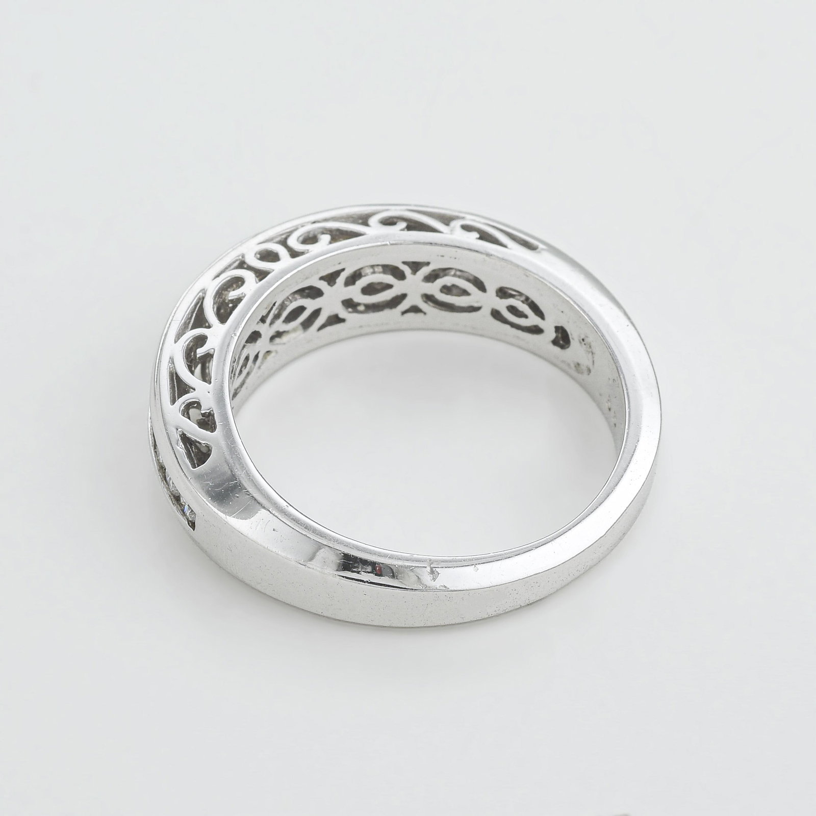Diamond Channel Set Ring - 2