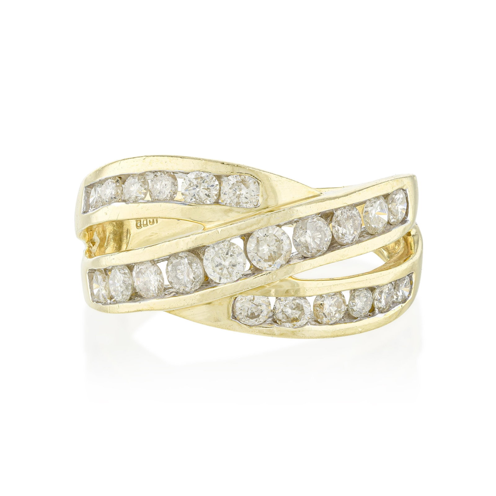 Channel Set Diamond Band Ring (1 of 2)