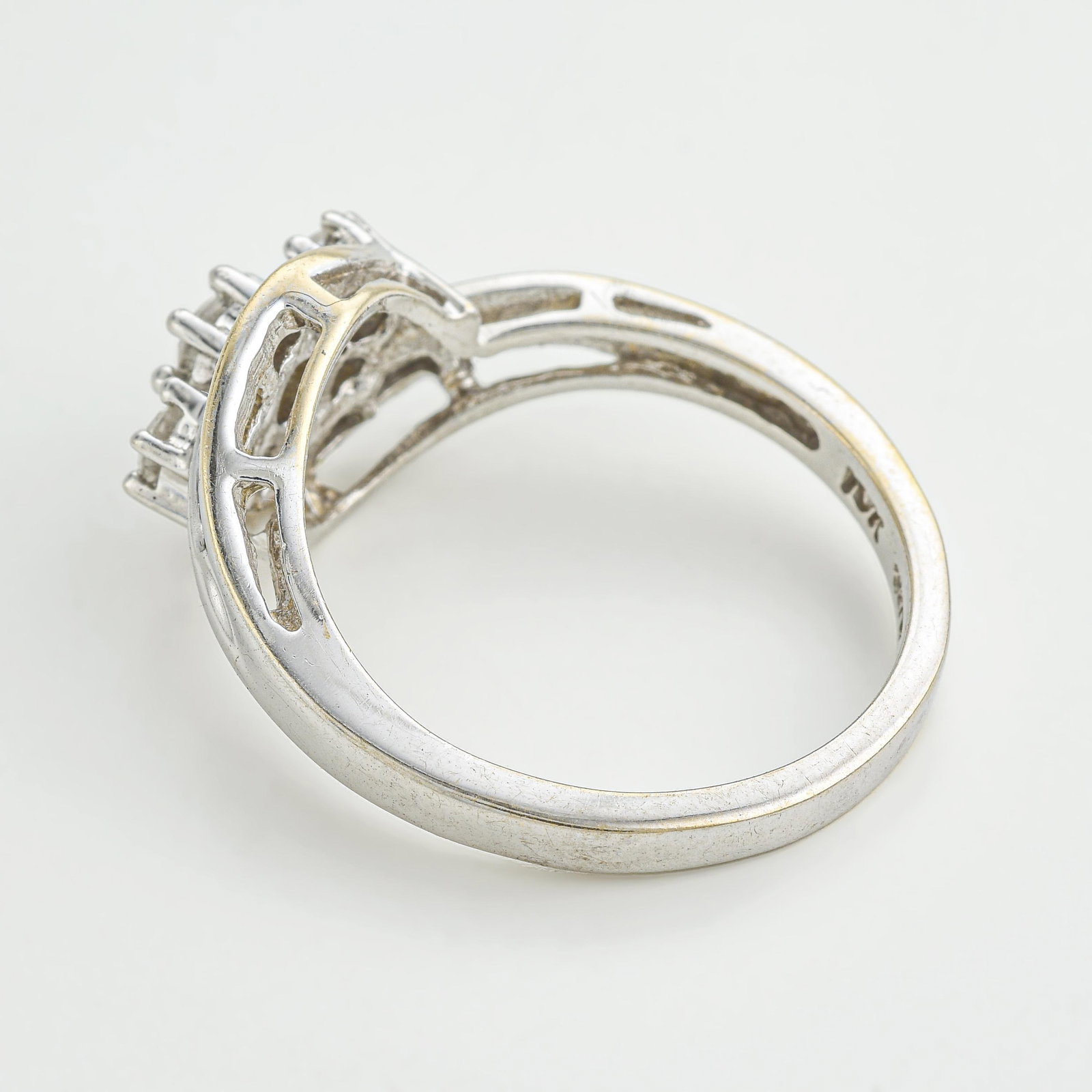 Diamond Bypass Ring - 2