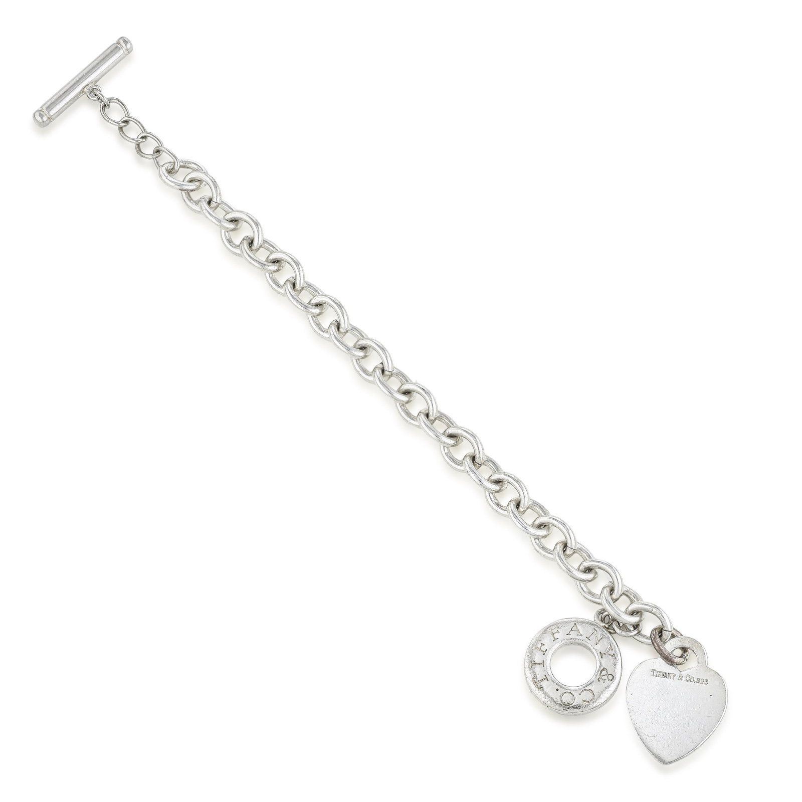 Tiffany & Co. Heart Link Silver Bracelet - 2
