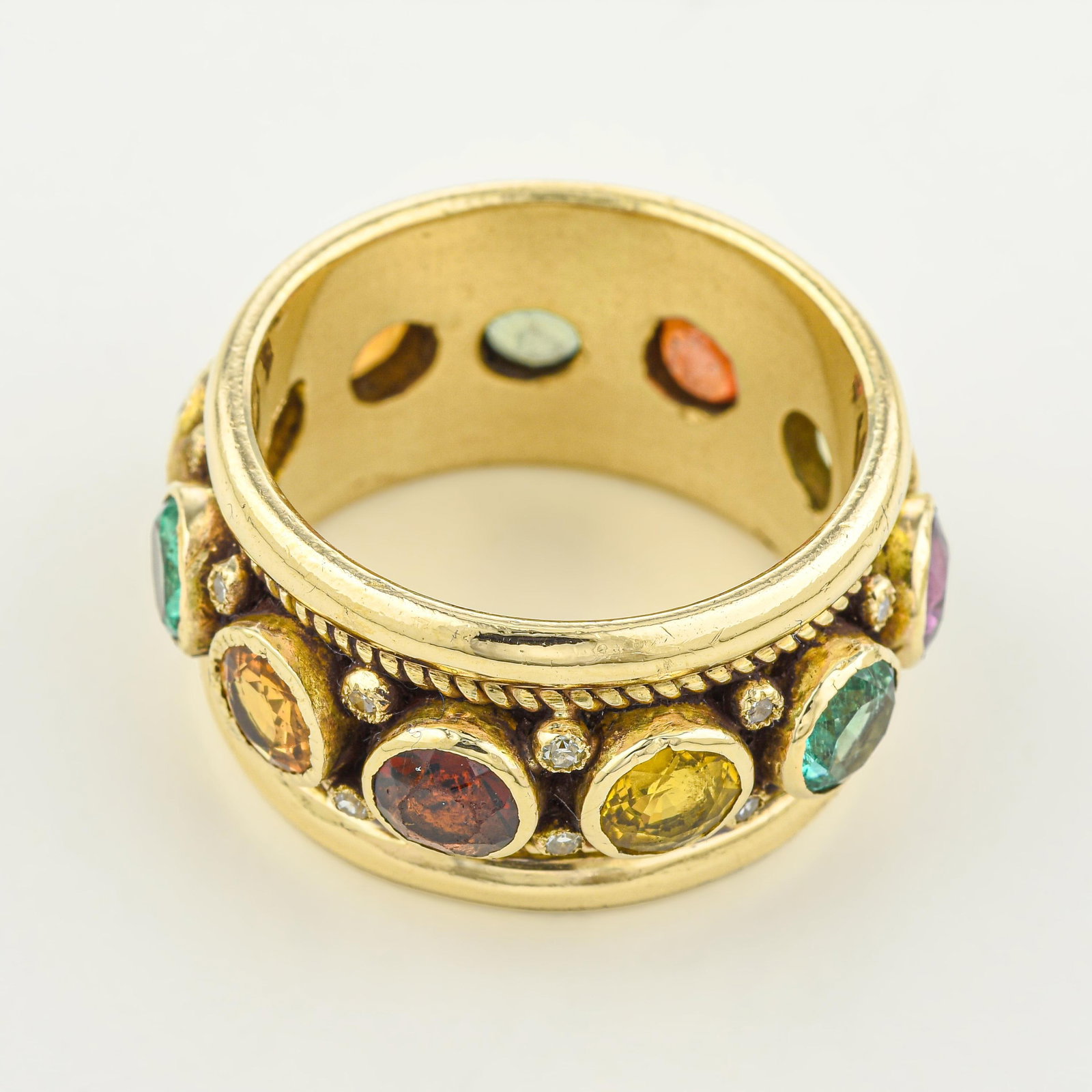 Multicolor Gemstone Ring - 2