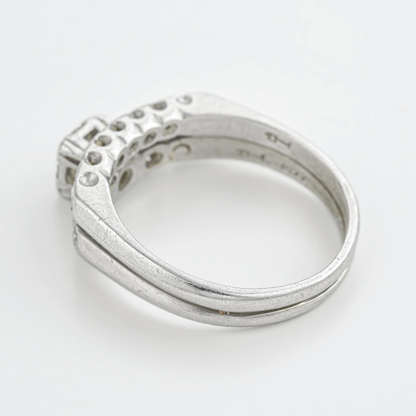 Diamond Wedding Ring Set, Circa 1920 - 2