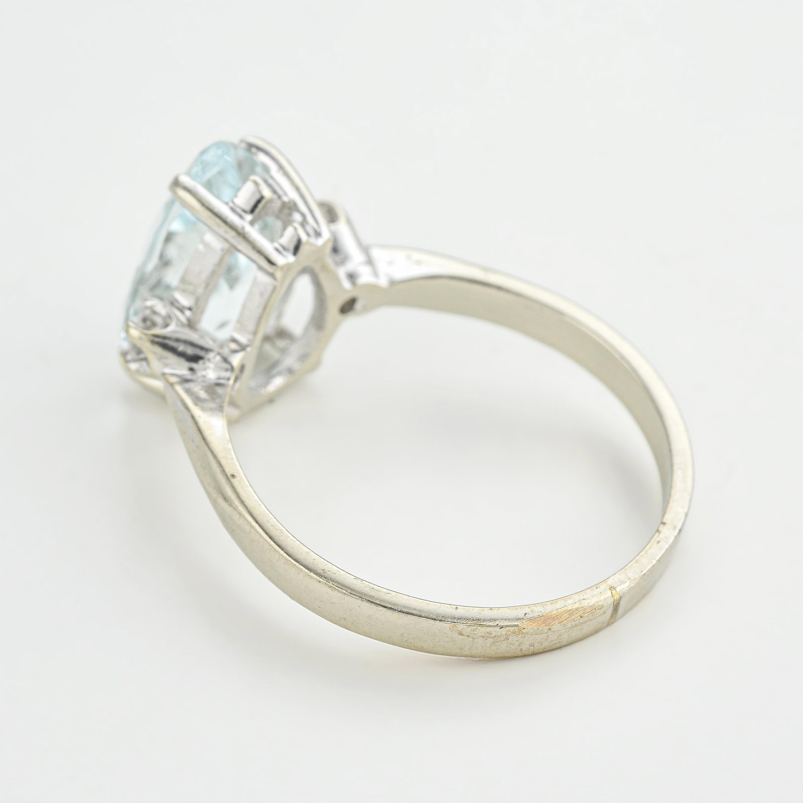 Aquamarine and Diamond Ring - 2