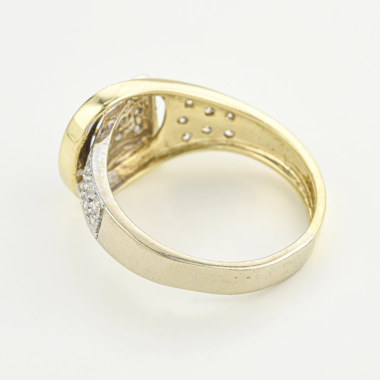 Diamond Buckle Ring - 2