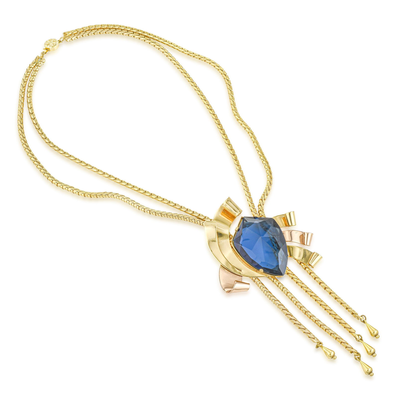 Costume Retro Style Tassel Necklace - 2