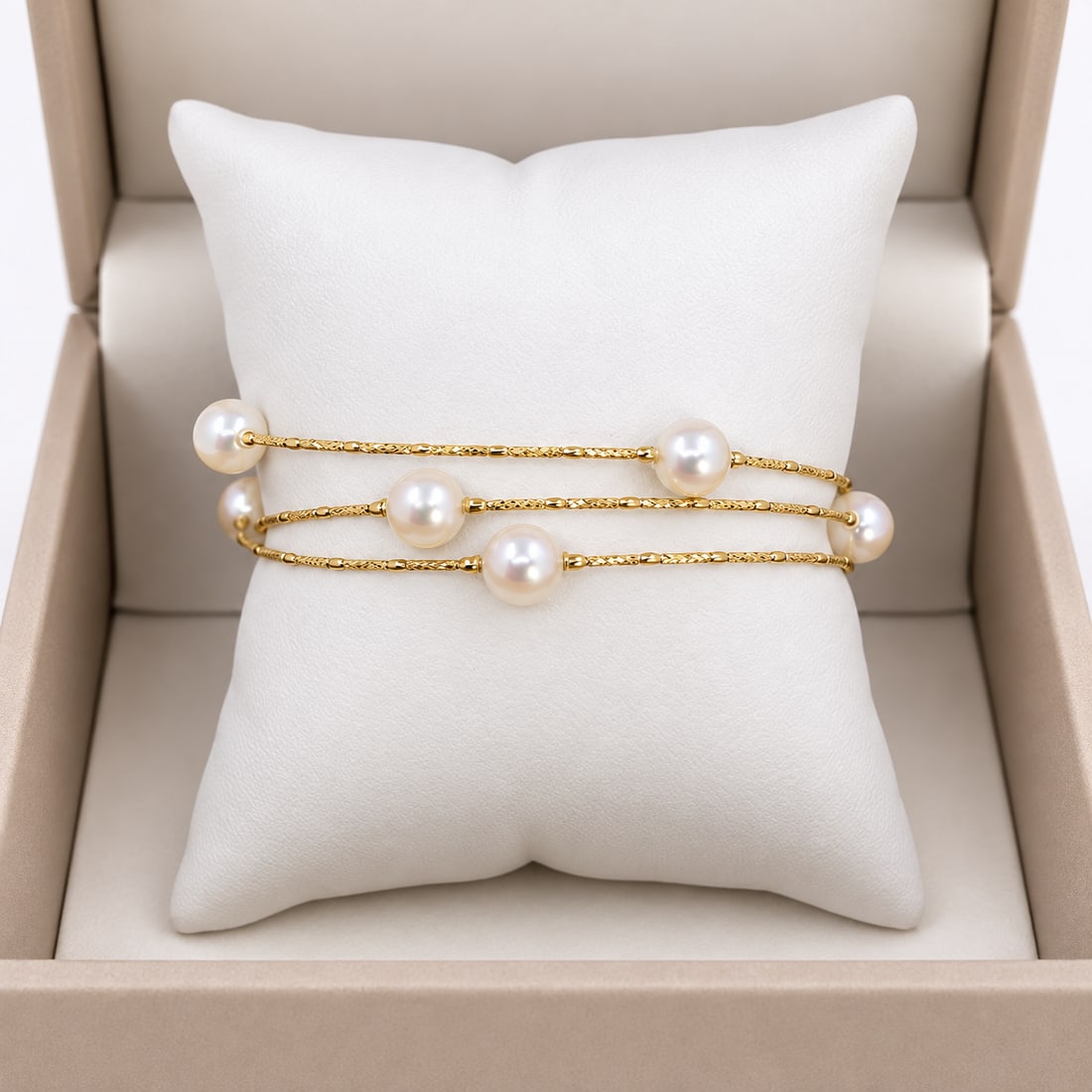 Akoya Pearl Wrap Bracelet - 2