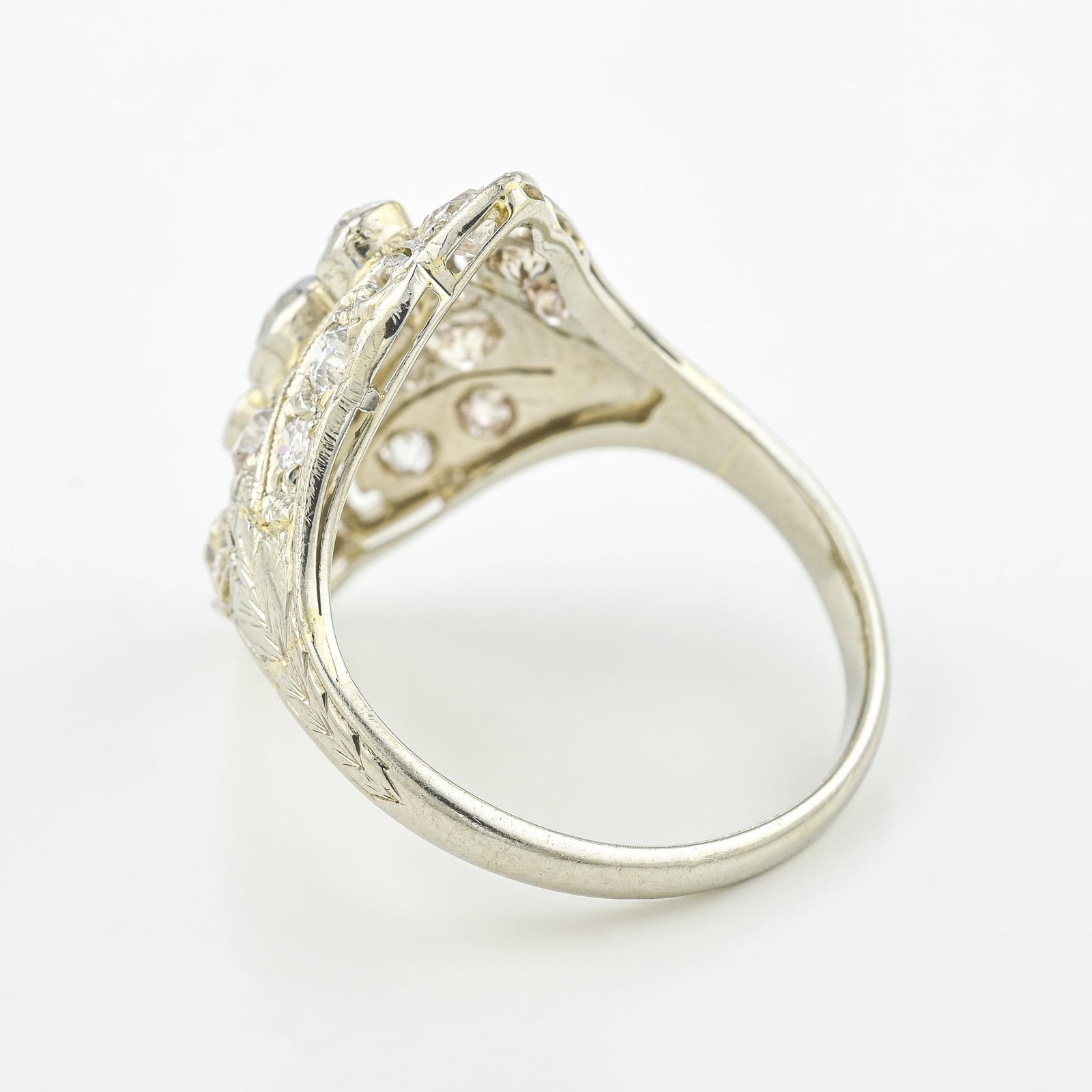 Vintage Old European Cut Diamond Ring - 2