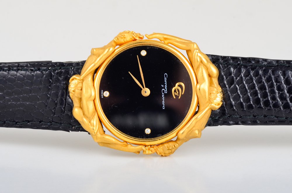 Carrera Gold Unisex Gold Watch (1 of 5)