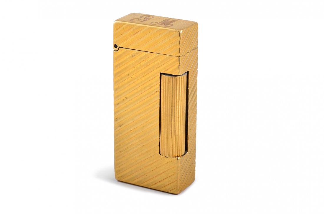 Dunhill online gold lighter