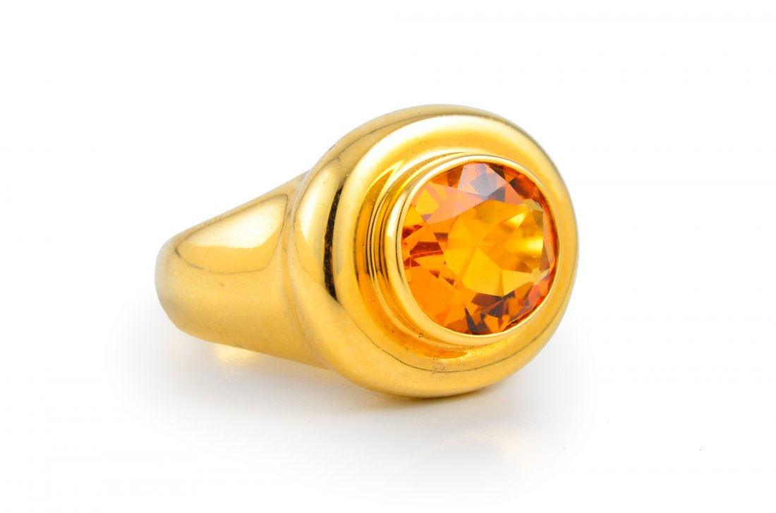 Tiffany Citrine Ring by Paloma Picasso (1 of 6)