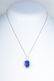 A Platinum, Diamond and Color Change Sapphire Pendant - 3