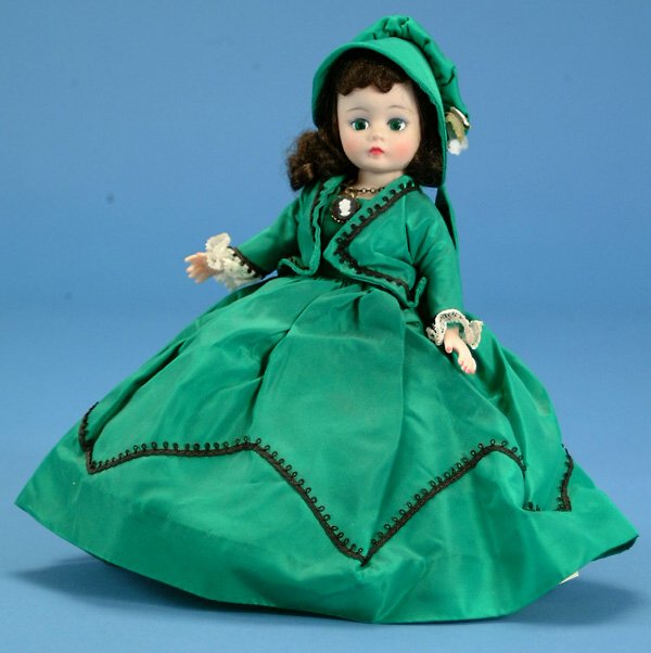 9" Madame Alexader Cissette Scarlett, ca.1970s, gree