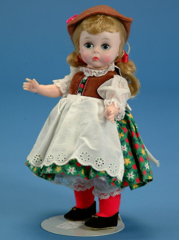 8" Madame Alexander, orig ethnic costume, EX (est. $