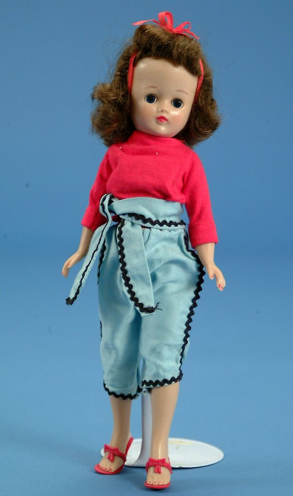 10.5" Vogue Jill, walker, all orig, missing tag, VG