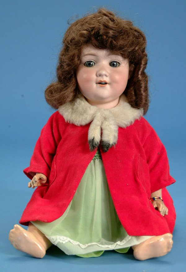 17" AM 560 Baby, perfect bisque head, bl. sl. eyes,