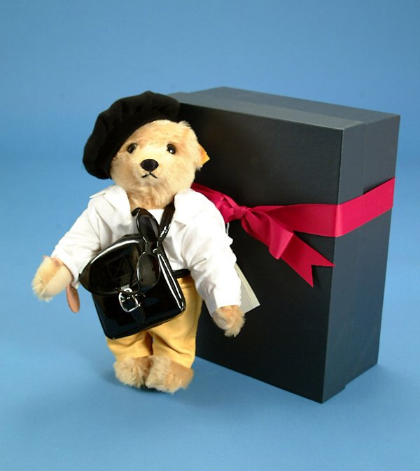 13" Steiff Ralph Lauren Racy Bear, ltd ed 1996, #02