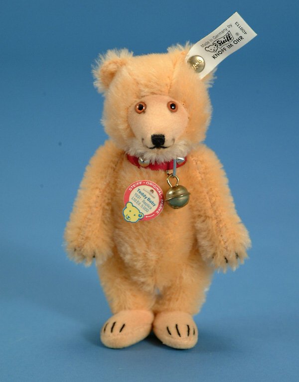 6" Steiff Apricot Teddy Baby 1931 replica, ltd ed 1