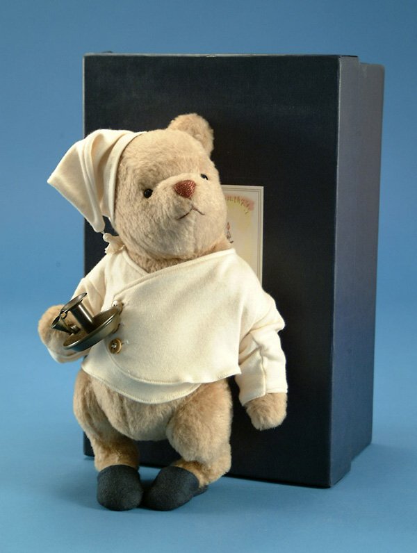 13" R John Wright Night Time Winnie the Pooh, #142: 13" R John Wright Night Time Winnie the Pooh, #1428/2500, orig box, NM, (est. $200 - 300)