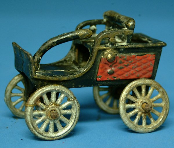 Harris Runabout Auto, cast iron, missing driver, L