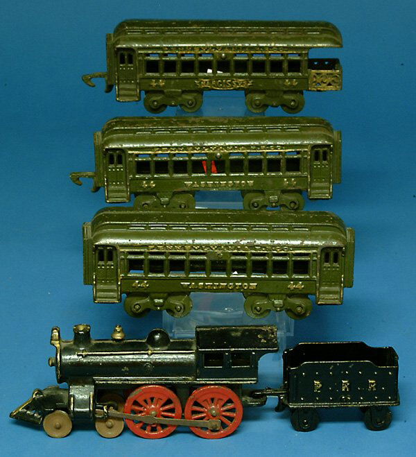 hubley cast iron train