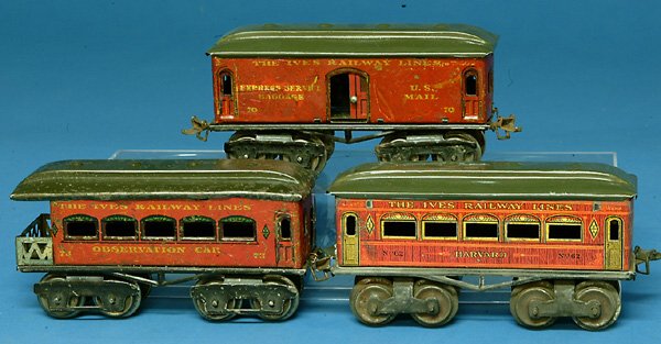 Ives Passenger Cars incl 62 Harvard, 73 observatio