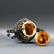 A CHINESE CLOISONNE ENAMELED SILVER TRIPOD CENSER - 4