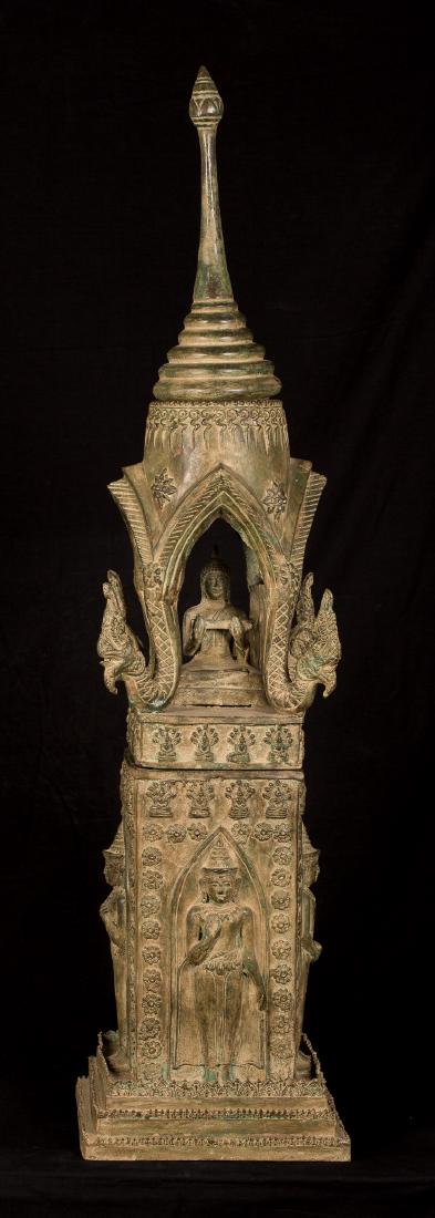 Early 20th Century Chiang Saen Enthroned Buddha (1 of 14)