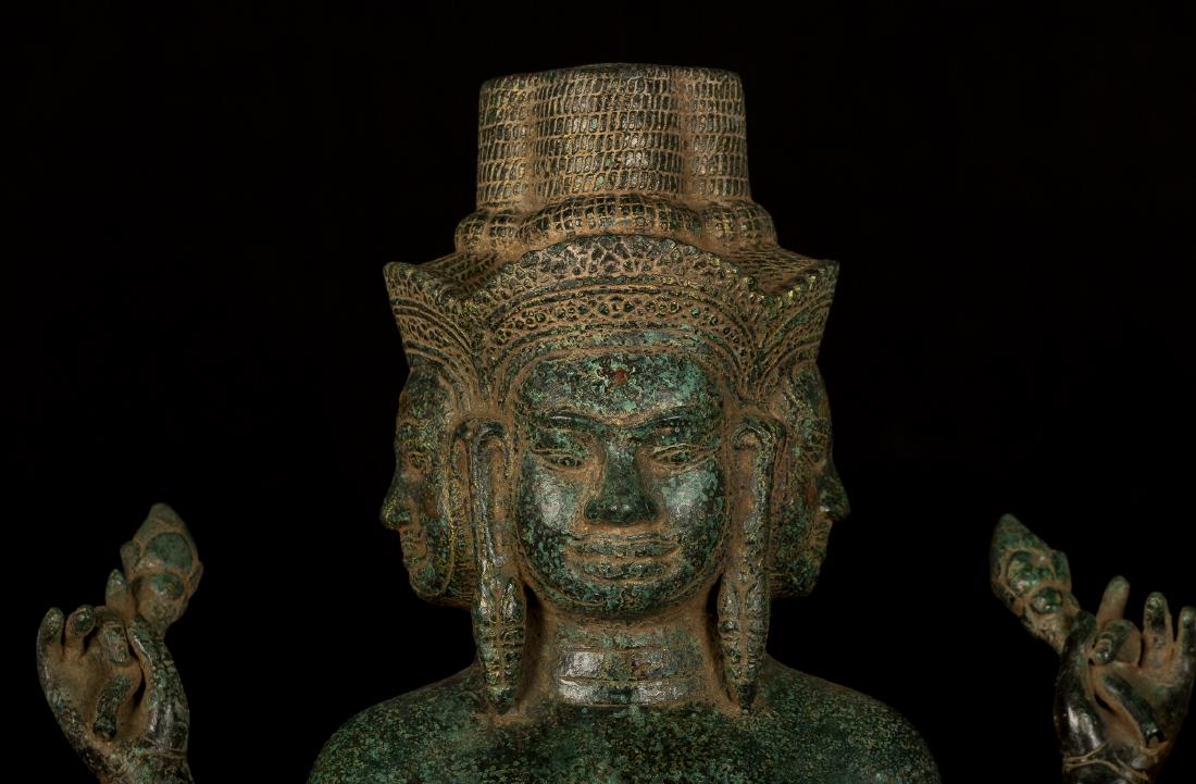 19th Century Khmer Brahma - Hindu God of Creation (1 of 13)