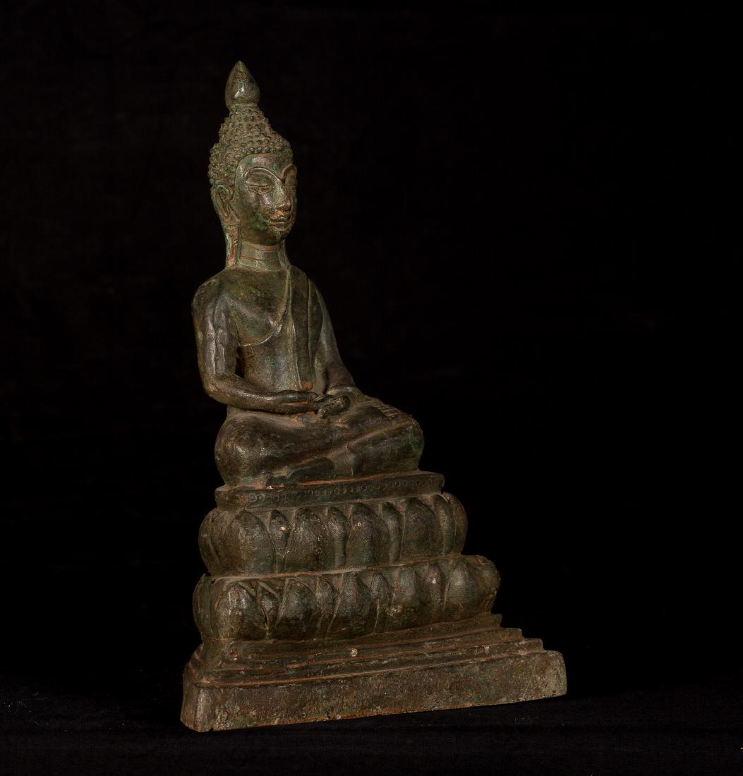 19th Century Laos Meditation Buddha (1 of 4)