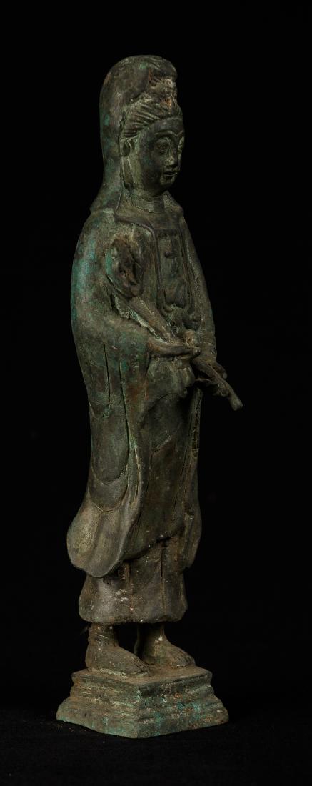 Antique Chinese Style Bronze Guan Yin (1 of 3)