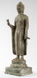 Antique Indonesian Style Bronze Standing Java Teaching - 2