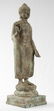 Antique Indonesian Style Bronze Standing Java Teaching - 3