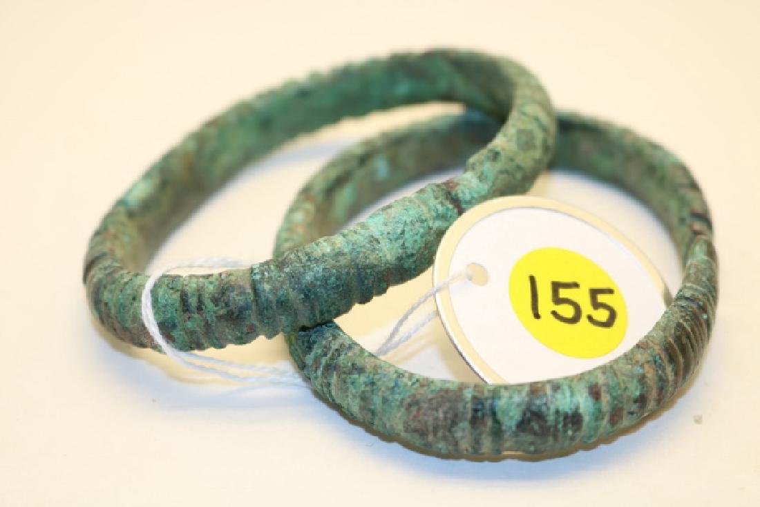 Pair of copper bracelets (1 of 1)