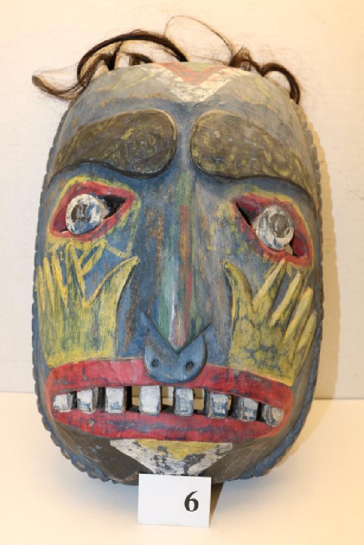 Weeping Eye North West Coast Wood Mask (1 of 2)