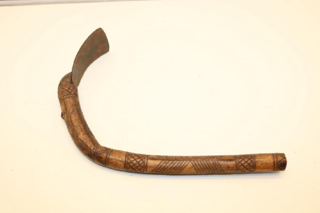 Snake Handled Hide Scraper (1 of 2)