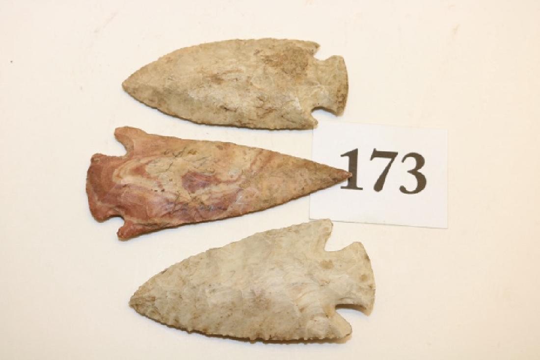 3 Nice Corner Notch Points (1 of 1)