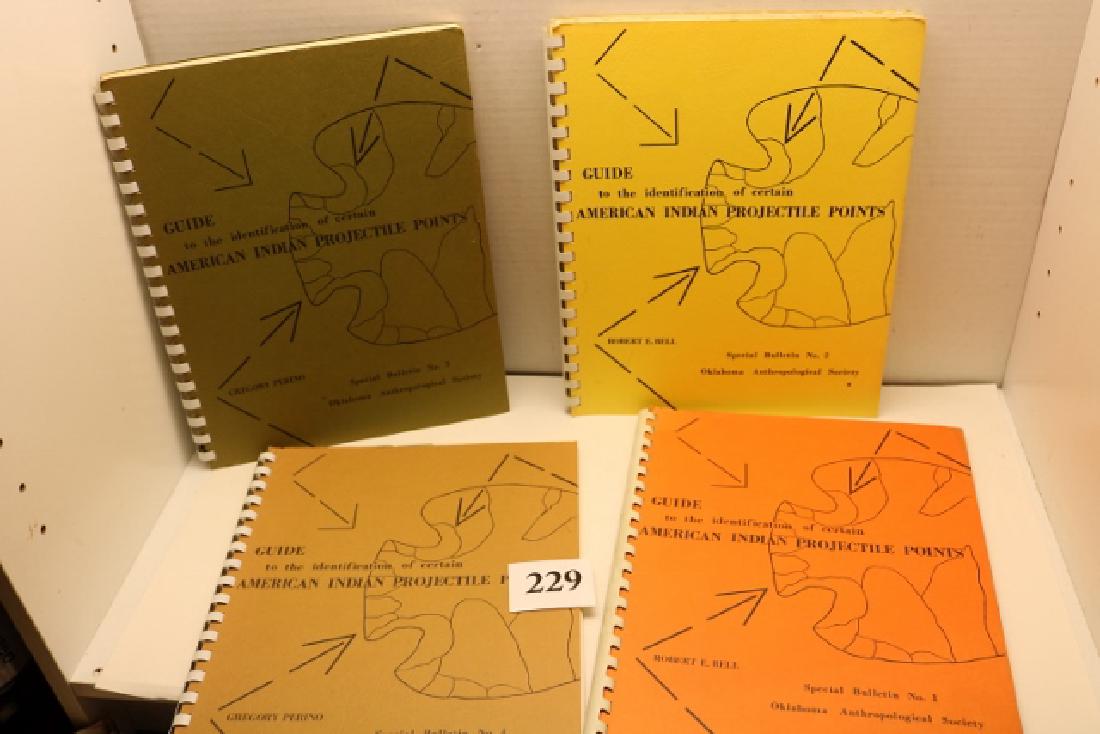 4 Books American Indian Projectile Points (1 of 2)