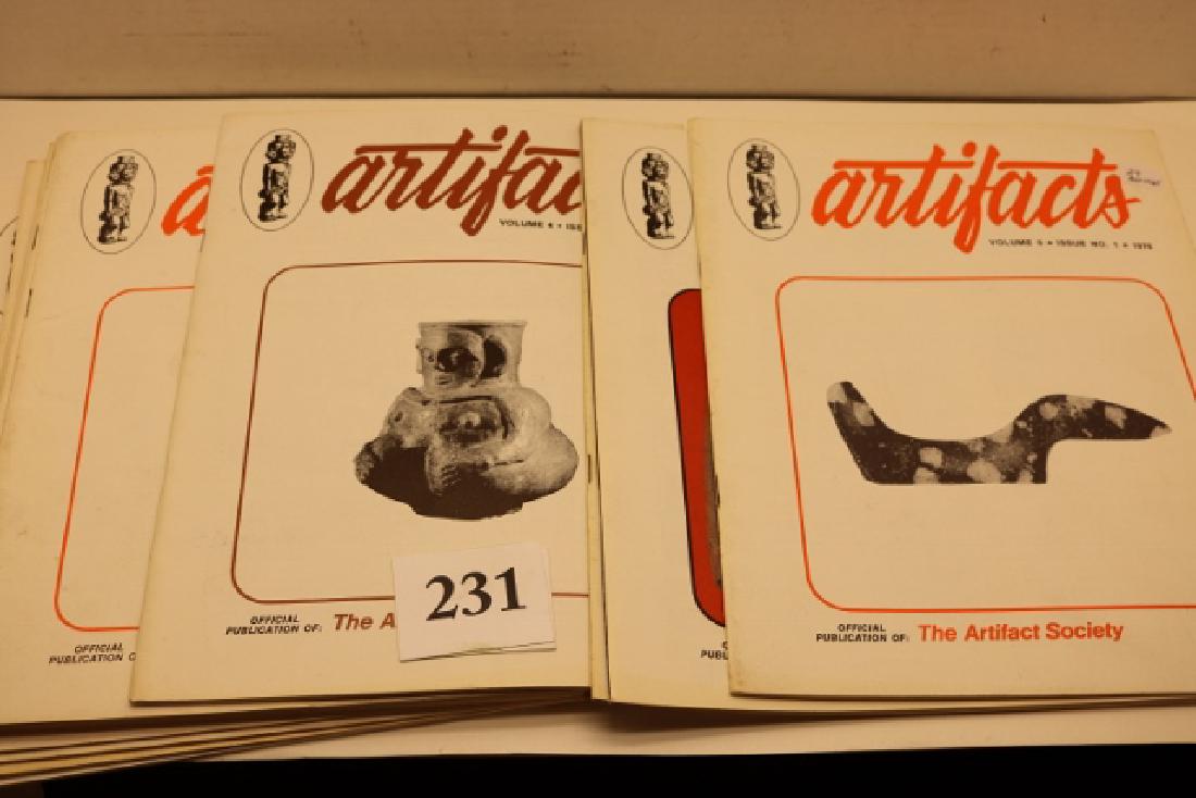 24 Artifact Magazines, 3 Misc. Bulletins (1 of 2)