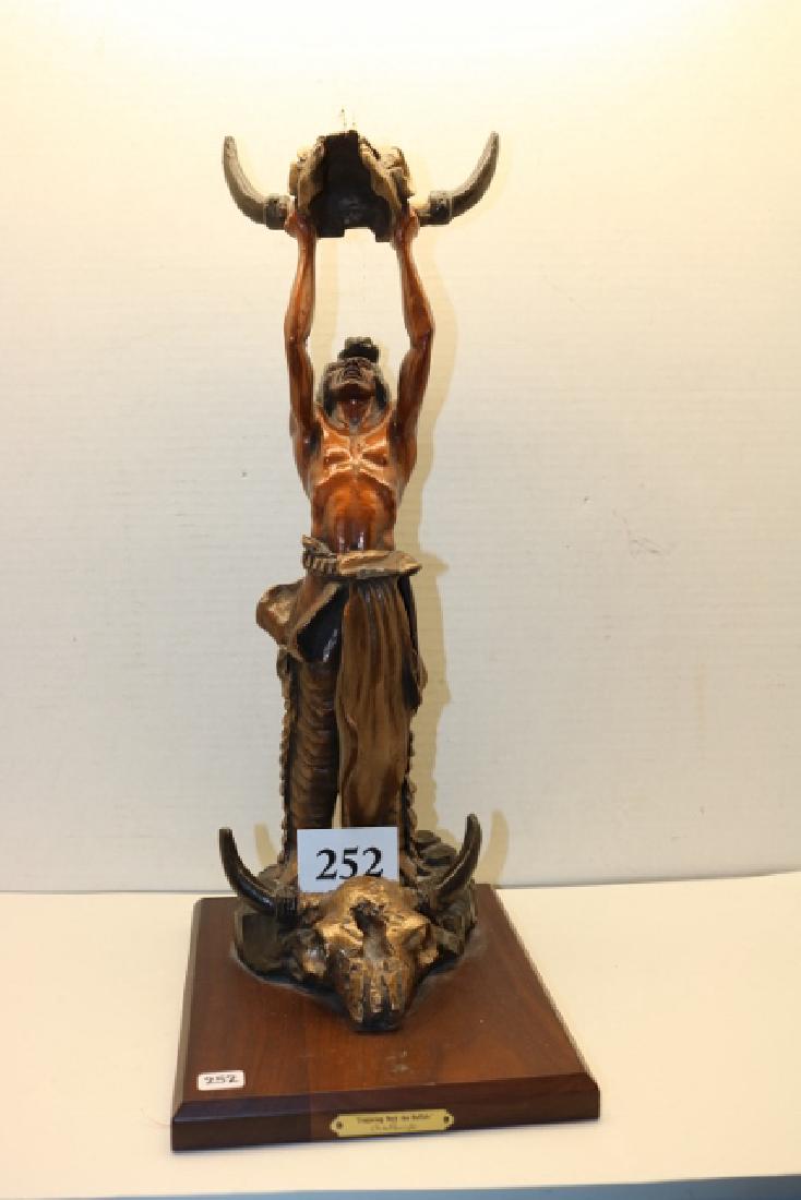 Bronze  “Conjuring Back The Buffalo” (1 of 3)