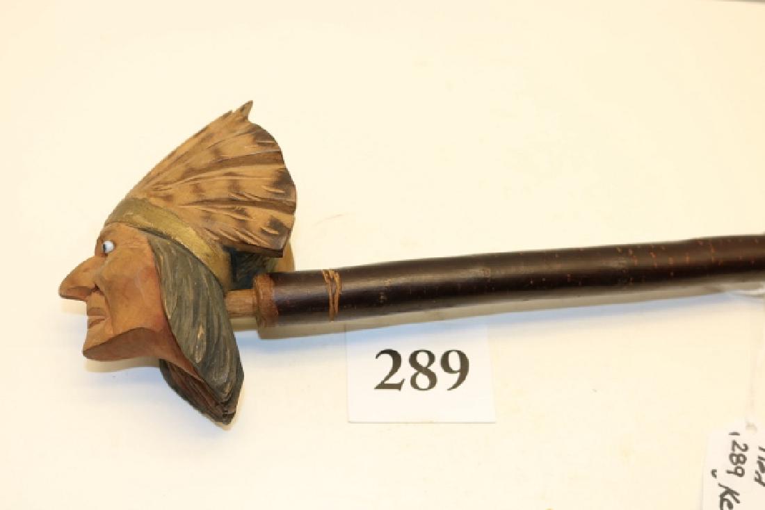 German  Wood Indian Head Pipe – Stem (1 of 3)