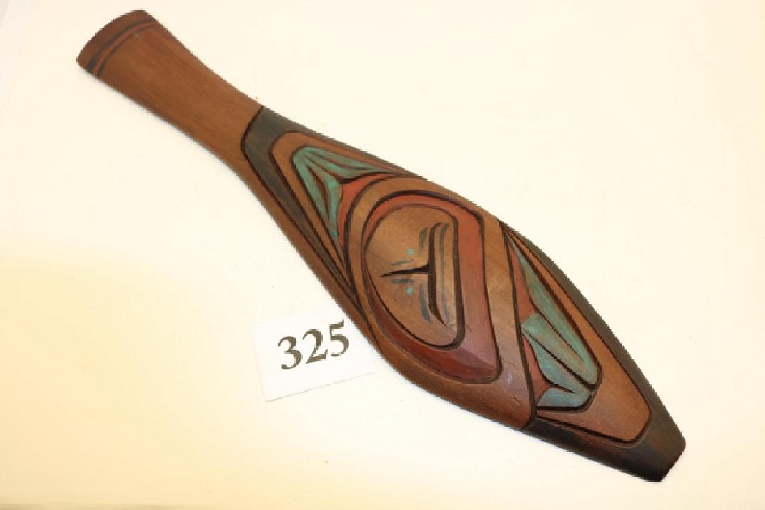 Miniature North West Coast Wood Paddle (1 of 2)