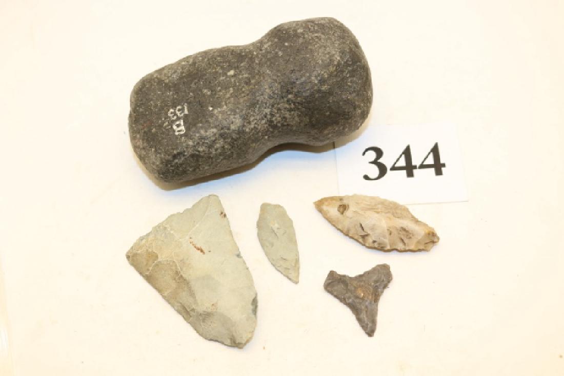 4 Points, Full Groove Stone Hammer (1 of 1)