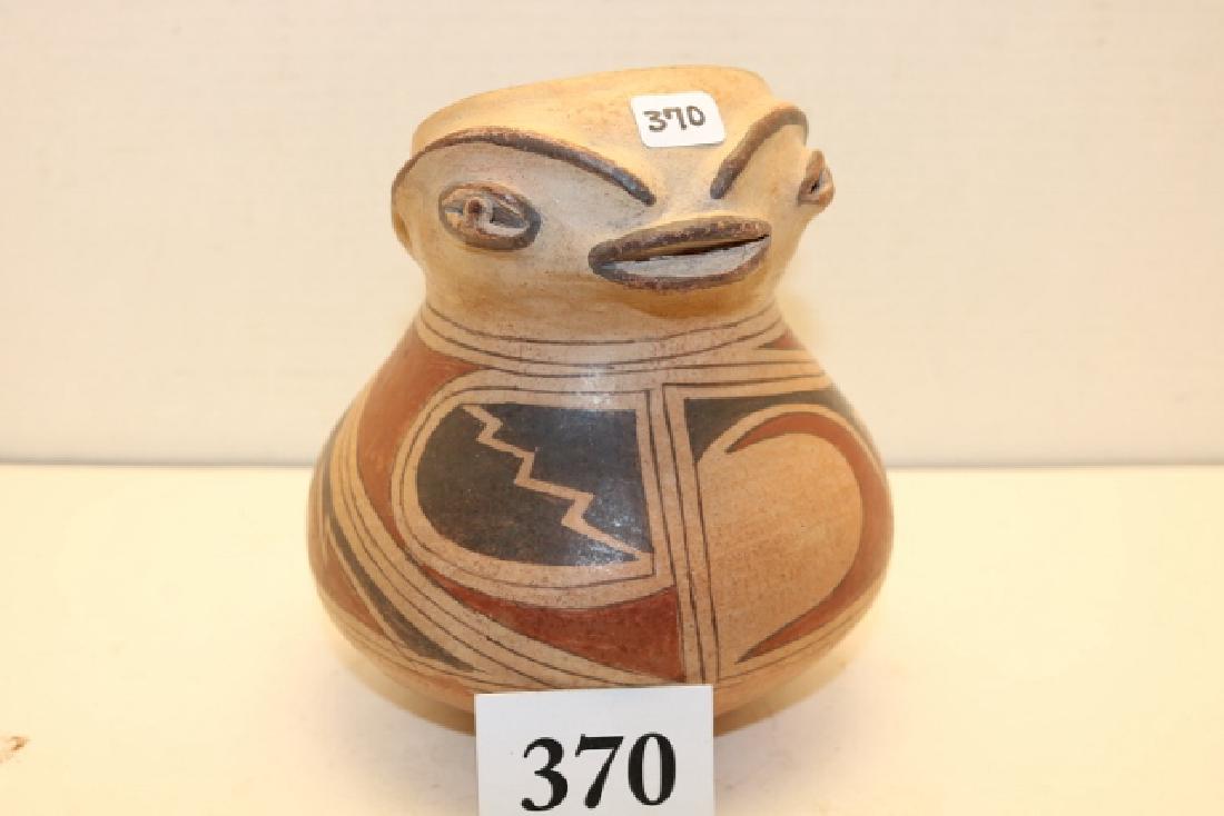 Polychrome Casas Grand Head Pot (1 of 2)