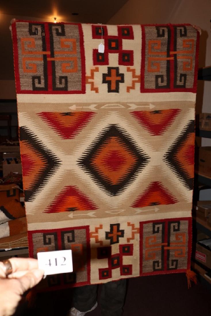 36” x 54” Sampler Rug: 36” x 54” Sampler Rug – Mexican with tassels