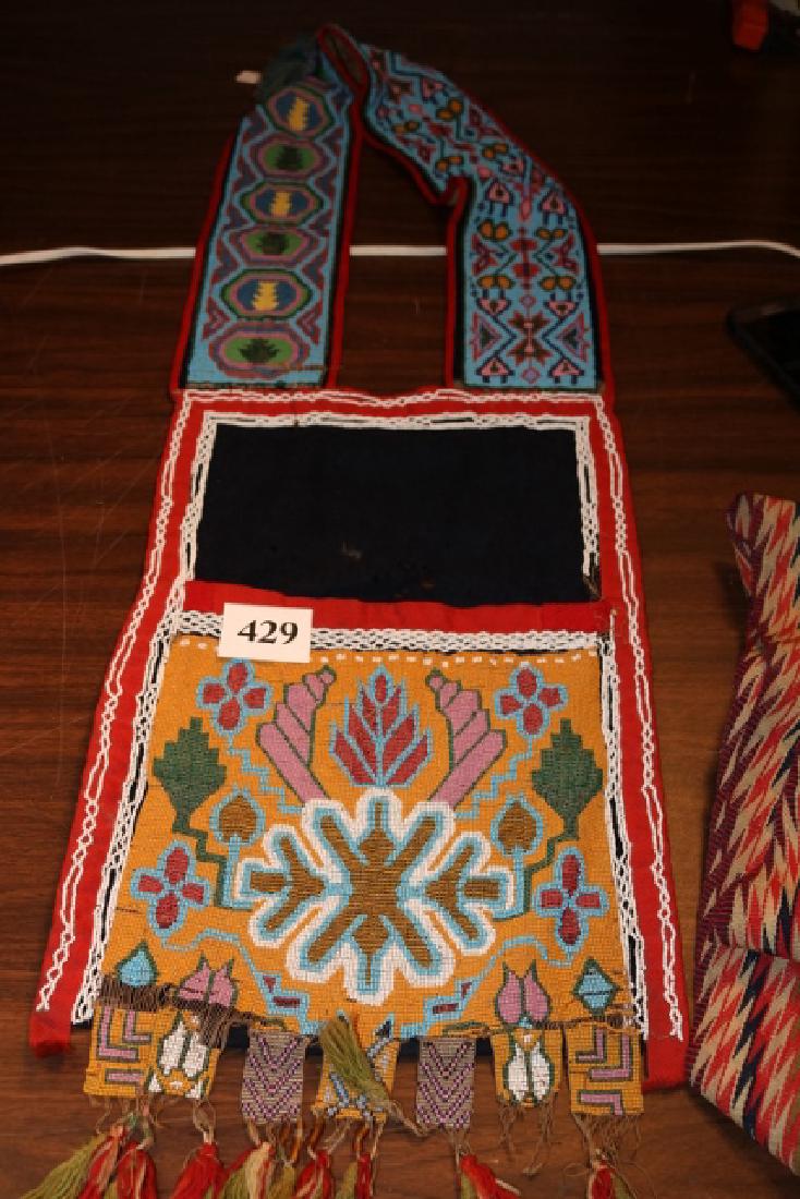 Bead Decorate Bandelier Bag (1 of 4)