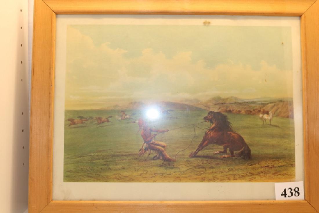 Framed Catlin Print (1 of 2)