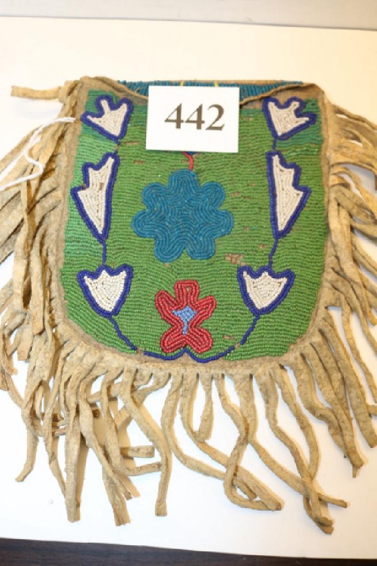 Fringe Beaded  Nez Perce Bag (1 of 2)
