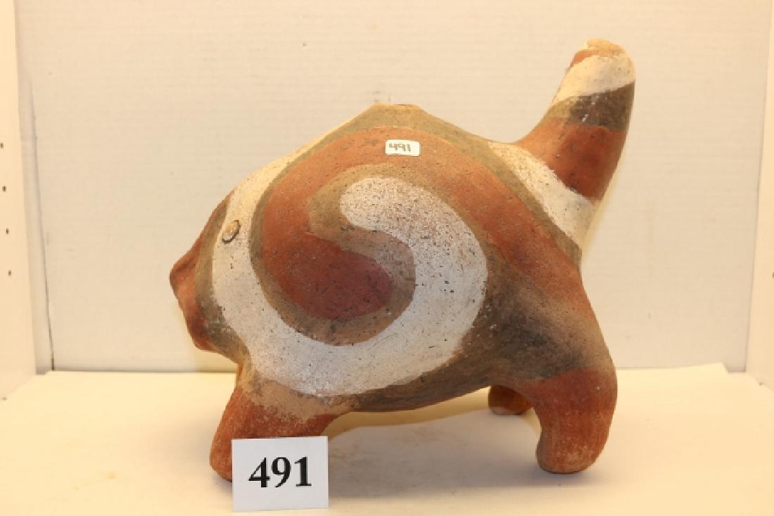Quapaw Effigy Polychrome Container (1 of 2)